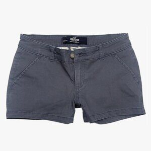 Hollister California Women's Low Rise Stretch Twill Shorts 3"
